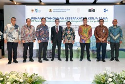 SIG & Bina Karya Kerja-Sama Penyediaan Green Cement untuk Proyek IKN