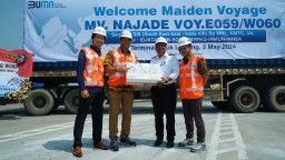 Terminal Teluk Lamong Sambut Peluncuran New Service