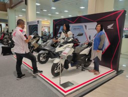 New Honda Stylo 160 Pikat Pengunjung Honda Premium Matic Day di Matos