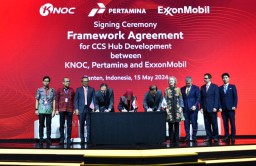 Pertamina Tandatangani Kerja Sama Dengan KNOC dan ExxonMobil Garap CCS
