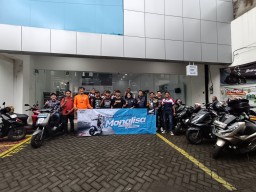 MPM Honda Jatim Kenalkan Honda Em1 e: Kepada Komunitas Honda Malang.