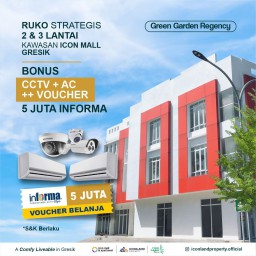Ruko Green Garden Ditawarkan Dengan Promo Menarik