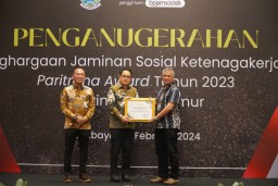 SGN PG Pradjekan Raih Paritrana Award 2023