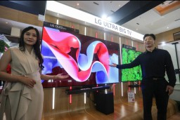 TV LG OLED evo C4 Diminati Pengunjung di Pekan Raya Jakarta