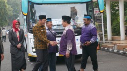 Plt Bupati Sidoarjo Ingatkan Jamaah Haji Jaga Kesehatan