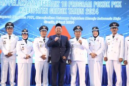 Bupati Gresik Janjikan Tunjangan Akhir Masa Jabatan Kades