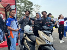 Kenalkan All New BeAT Ke Komunitas Honda Malang, MPM Honda Jatim Gelar BeAT The Experience