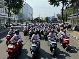 Ribuan Pecinta Honda Vario 160 Malang Meriahkan Parade Vario 160