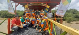 Konservasi Mangrove Binaan Smelting di Pangkah Kulon Jadi Tempat Tinggal 11 Jenis Burung