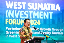Hadiri West Sumatera Investment Forum 2024, Pj. Gubernur Adhy Optimis Jadi Pendorong Pertumbuhan Ekonomi Kedua Daerah