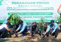 Kolaborasi TTL dan Kejaksaan Gelar Penanaman Pohon