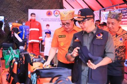 Pj. Gubernur Adhy Ungkap Logistik Kebencanaan Jatim Sangat Baik
