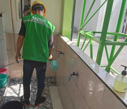 BAZNAS Mojokerto Ajak Difabel Jadi Relawan Masjid Bersih