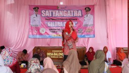 Bupati Ikfina Terus Galakkan Program Gelora Cinta