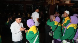 Pemkab Mojokerto Sambut Kedatangan 366 Jemaah Haji
