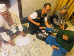 Jamaah Haji Sampang Terserang Bapilu
