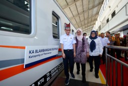 Bupati Ipuk Harap KA Blambangan Ekspres Jakarta-Banyuwangi Gerakkan Ekonomi