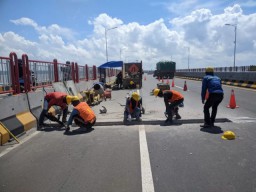 BBPJN Jatim – Bali Pastikan Kondisi Jembatan Suramadu Aman