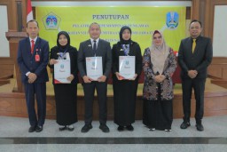Hadiri Penutupan PKP Angkatan VII, Wabup Gresik Harapkan Kinerja Pejabat Pemerintah Semakin Bermutu