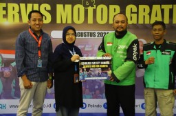 Pelindo Regional 3 Gelar Sosialisasi Safety Riding dan Servis Motor Gratis Pada Ojol