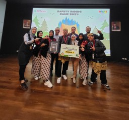 Duta Safety Riding Perwakilan MPM Honda Jatim Raih Terbaik ke 2 di 2 Kategori