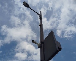 Telkom Dirikan Smart Pole atau Tiang Cerdas di IKN