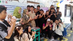 UWKS dan Kampoeng Oase Songo Surabaya Lakukan Budikdamber