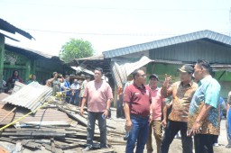 Pemkab Siapkan Bantuan untuk Pedagang Pasar Sepanjang Korban Kebakaran
