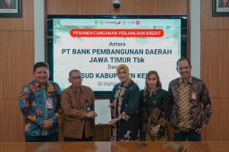 Optimalkan Pelayanan Kesehatan, BankJatim Kucurkan Kredit BLUD Rp 75 Miliar Ke RSUD Kabupaten Kediri