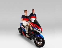 Honda EM1 e: dan PCX160 Berduet Dukung Repsol Honda Team di MotoGP Mandalika