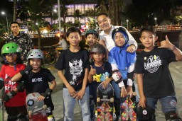 Pemkot Surabaya Revitalisasi Skate Park Kalimas dan Taman Bungkul