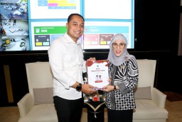 PJs Wali akota Surabaya Restu Novi Siap Lanjutkan Proyek Strategis