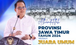 Pj Gubernur Adhy Apresiasi Jatim Berhasil Rebut Kembali Juara Umum OSN 2024