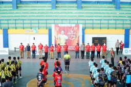 Pak Yes Buka Kompetisi Futsal Piala Bupati Lamongan