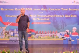 PGN Percepatan Pengembangan Niaga Gas Bumi di Sulawesi