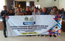 Kebersamaan Warga Dengan Pemdes Kunci Keberhasilan Pembangunan Desa Tenggor Kecamatan Balongpanggang