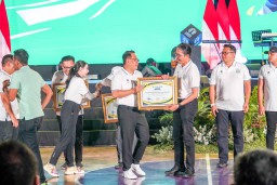 Haornas 2024, Bank Jatim Raih Apresiasi Dari Pemprov Jatim Di Bidang Olahraga Voli