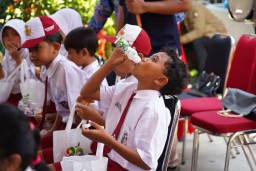 Kota Batu Ujicoba Makan Bergizi Gratis