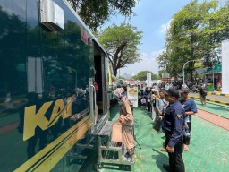 KAI Open House Bengkel Sepur di Balai Yasa Gubeng