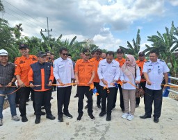 Rekonstruksi Jembatan Doplang Ponorogo Tuntas