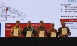 SKK Migas Teken Kontrak Kerjasama Wilayah Kerja Amanah dan Melati