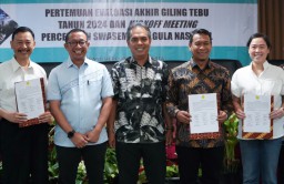 SGN: Siapkan Peta Jalan Percepatan Pencapaian Swasembada Gula Nasional dan Penyediaan Bioetanol
