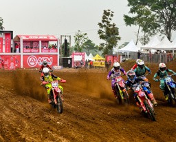 Crosser AHM Raih Dua Podium Pada Final Kejurnas Motocross