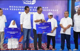 SPTP Santuni Ribuan Yatim Piatu dan Bantu Sarana Ibadah