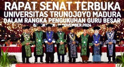 Dies Natalis, UTM Madura Kini Bertabur Profesor