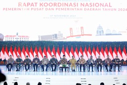 Hadiri Rakornas Pemerintah Pusat dan Daerah Bersama Presiden Prabowo, Pj. Gubernur Adhy Pastikan Jatim Sejalan Dengan Asta Cita