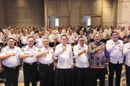 Buka Rapat Forum Komunikasi Perhubungan 2024, Pj. Gubernur Adhy Optimistis Hasilkan Rekomendasi Strategis Pembangunan Transportasi Daerah dan Nasional