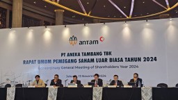 Triwulan III-2024, PT Antam Bukukan Laba Bersih Rp2,23 Triliun