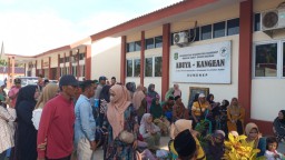 Masyarakat Kangean Antusias Sambut Hari Pertama Pelayanan Kesehatan Bergerak