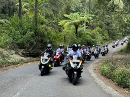 2500 konsumen PCX 160 bakal Riding Bareng Jelajah keindahan Trawas.